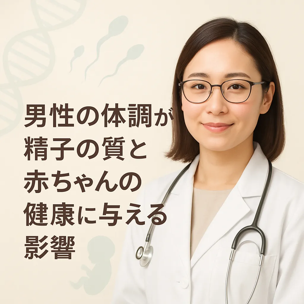男性の体調が精子の質と赤ちゃんの健康に与える影響 | 最新科学的知見と改善策